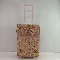 04m2666▽LIZ LISA リズリサ　キャリーケース　キャリーバッグ　旅行　お出かけ　買い物　可愛い　リボン　ピンク　中古品