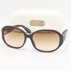 Chloé ブラウン サングラス ケース付き - メルカリ