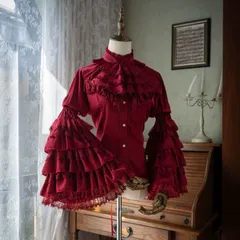 2025年最新】ゴスロリ ブラウス 赤の人気アイテム - メルカリ