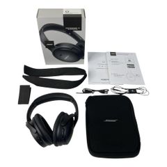Bose QuietComfort 45 headphones ワイヤレスヘッドホン Bluetooth ノイズキャンセリング マイク付 トリプルブラック 最大24時間再生 有線対応