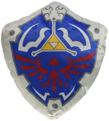 三英貿易(Sanei Boeki) ゼルダの伝説 雑貨 ぬいぐるみクッション ハイリアの盾 W38×D12×H40cm ZZ05 [ぬいぐるみクッション(ハイリアの盾)]