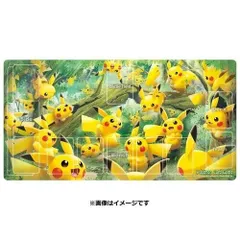 ピカチュウの森　プレイマット　カードファイル　デッキケース　デッキシールド ポケモン - 新品未開封【ピカチュウ大集合セット】ファイル