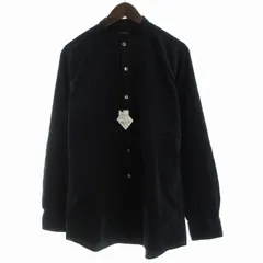 ジョセフオム JOSEPH HOMME タグ付き カジュアルシャツ コーデュロイ バンドカラー 長袖 50 紺 ネイビー HSJHLW0402 /ROのサムネイル