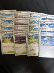 コトブキムラ　大口の沼　崩れたスタジアム　シンオウ神殿　ポケモンカード