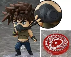 【中古】フィギュア [単品] 呼吸法矯正マスクと特製丸台座 「ねんどろいど ジョセフ・ジョースター ジョジョの奇妙な冒険 第二部 戦闘潮流」 GOODSMILE ONLINE SHOP＆MEDICOS ONLINE SHOP限定