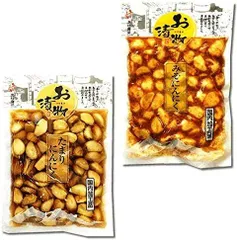 北杜食品 たまりにんにく＆みそにんにく 国内加工品 各1袋お試しセットのサムネイル