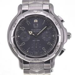 タグホイヤー TAG HEUER CH5112 6000シリーズ クロノグラフ デイト 自動巻き メンズ 良品 R#141502
