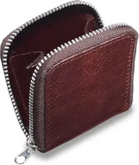 LEAGOO 小銭入れ メンズ 人気雑誌 世田谷ベース 掲載商品 イタリアンレザー 本革 コインケース 小さい 父の日(ダークブラウン)