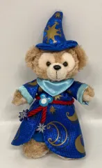 東京ディズニーシー ぬいぐるみバッジ ダッフィー(青ラメ)/TDS10周年 Be Magical!(後期) 10周年