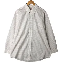 古着 ブルックスブラザーズ Brooks Brothers 346 長袖 ボタンダウンチェックシャツ メンズXL相当/eaa544735