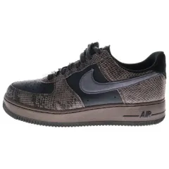 NIKE (ナイキ) AIR FORCE 1 07 LV8 エア フォース ローカットスニーカー スネーク US10.5/28.5cm グレー/ブラック CI5766-994