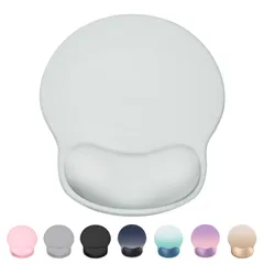 【数量限定】(ライトグレー) 耐久性良い 水洗い 滑り止め マウスパッド マウスパッド 人間工学に基づいた 手首サポート 一体型マウスパッド リストレスト