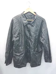 ◇ ⊇ Chillfar フェイクレザー 長袖 ブルゾン ジャケット サイズF ブラック系 レディース E  【1507160003333】のサムネイル