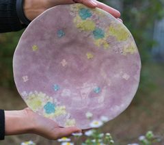 【新品未使用】工房「ゆずりは」　花かざり　パスタ皿】瀬戸焼 24mプレゼント 楽天市場】【藍彩白絵花 パスタ皿】瀬戸焼 和食器 食器 プレート