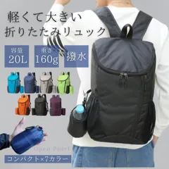 折りたたみ リュック バック 旅行 非常用 アウトドア 折り畳み エコバック サブ 防水 メンズ レディース