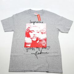 【楠本質店/元住吉】未使用品　シュプリーム　18AW　マドンナ　Tシャツ　グレー　サイズ：S　タグ付き