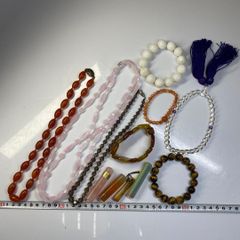 W*E様 数珠 まとめ イミテーションアクセサリー まとめ - メルカリ