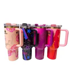 新品未使用　BARBIE×STANLEY　真空スリムクエンチャー 　ストロー付きタンブラー 1.18L　4色から選択