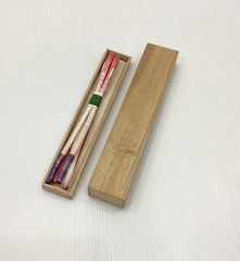 帯締/美品/未使用/ピンク×白(房紫)/平組/着物/和装小物/木箱入【ゆずりは】10674