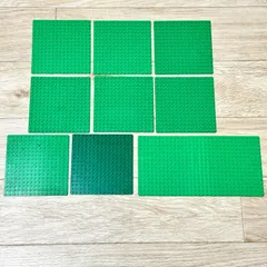 LEGO レゴ グリーン系 中古 パーツ ベースプレート各種 16x16 16x32 大量 ばら売り 部品取り LY-230811-08