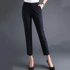 スーツパンツ 即購入OK レディース 洗える テーパードパンツ  ストレートパンツ  センタープレス 通勤 オフィス リクルート ビジネスパンツ スラックス ストレッチ 事務服yuanlang02