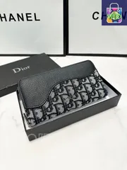 【今日特価】Dior ディオール シングルジッパー小型ポーチ 表裏とも頭層牛皮で製作-WTO輸入2