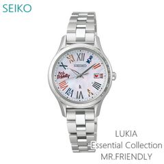 セイコー ルキア MR.FRIENDLY レディース 腕時計 ソーラー電波 シルバー SSVV089