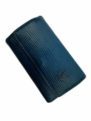 ルイヴィトン*6連キーケース✧ M63815 ๑ ミュルティクレ 6*エピレザー トレドブルー 青系 LV leather L01902 メンズ レディース