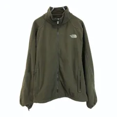 THE NORTH FACE ノースフェイス フリースジャケット アウトドア カーキ(メンズ M)中古 古着 U6721