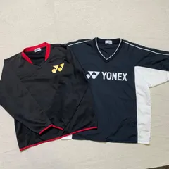YONEX ヨネックス トレーニングウェア 長袖・半袖 2枚セット メンズ M バドミントン テニス 黒系