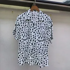 人気モデル】WACKO MARIA レオパード アロハシャツ M アイボリー WACKO MARIA/LEOPARD HAWAIIAN SHIRT（BLUE）［レオパード