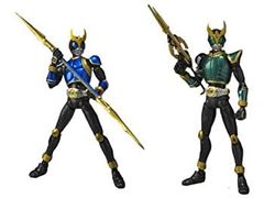 [중고] SHFiguarts 가면 라이더 쿠우가 라이징 드래곤 라이징 페가수스 세트