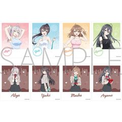[신품·공식] 때때로 보소와 러시아어로 데레하는 옆의 아야 씨 아크릴 카드 컬렉션 [BOX / 8 팩 들어가] 공식 상품 colleize