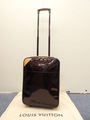 ルイヴィトン ペガス45 M91277 ヴェルニ/アマラント 旅行用