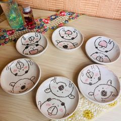 猫村さんの小皿 5枚セット - メルカリ