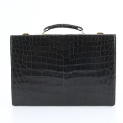 SANTAMARIA クロコダイルレザー アタッシュケース 2025年最新