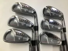 【中古】 グローブライド ONOFF FORGED PF-α 6S アイアンセット IR 純正特注シャフト (フレックスR) メンズ 男性用 右利き 右用 Cランク ゴルフクラブ