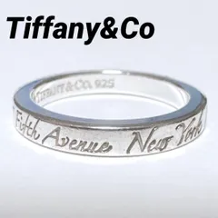 Tiffany&Co. ティファニー 美品 ノーツ ワイド リング 12号 TIFFANY&Co. ティファニー ノーツ ワイドリング 指輪/Sv925-9.1g