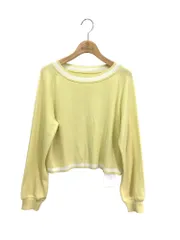 フォクシーニューヨーク KNIT TOP "SHARON" 44133 ニット 40 イエロー シルク IT7Z4UP0Z9GSのサムネイル