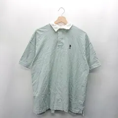 ◇ ⊂ U.S. POLO ASSN. ユーエスポロアッスン 半袖 ポロシャツ サイズ M ライトブルー系 レディース E  【1409240053231】