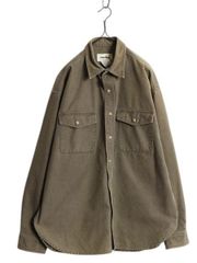 Subculture サブカルチャー コーデュロイ シャツ ブラウン サイズ2