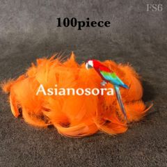 ◾️⭐︎【FS6オレンジ】羽  フラワーシャワー コキール 花吹雪 鳥の羽根 フラダンス