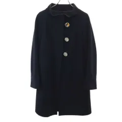 ZARA WOMAN ザラウーマン スペイン製 ウールコート S ブラック レディース 古着のサムネイル
