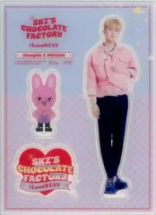 【中古】アクリルスタンド・アクリルパネル チャンビン SKZ×SKZOO アクリルスタンド 「Stray Kids 2ND #LoveSTAY ‘SKZ’S CHOCOLATE FACTORY’」