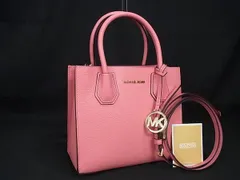 ■新品■未使用■ MICHAEL KORS マイケルコース レザー 2WAY ハンドバッグ ショルダー クロスボディ 斜め掛け ピンク系 BL4039