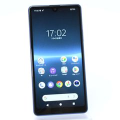 【液晶美品＊電池良好】au SIMフリー Xperia Ace III SOG08 ブルー