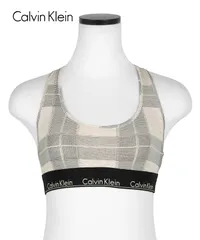 新品 未使用 並行輸入 カルバンクライン Calvin Klein 下着 Modern Cotton レディース スポーツブラ f3785【メール便】 【A】オートミールチェック