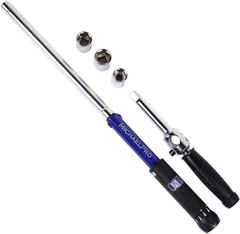 1/2インチドライブ クリックスルートルクレンチ 3ソケット付 17/19/21mm マイケルプロ MP001002-Nm 工具 整備用品 メンテナンス 修理 DIY 自動車 軽自動車 大型車 自動車やバイクの整備に MichaelPro