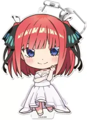 【中古】キーホルダー 中野二乃 ぷにこれ!キーホルダー(スタンド付) 「映画 五等分の花嫁」