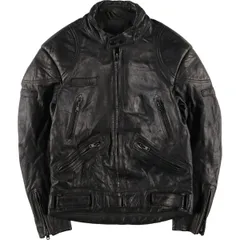 古着 80年代 ベルスタッフ Belstaff シングルライダースジャケット メンズS ヴィンテージ/evb004018のサムネイル